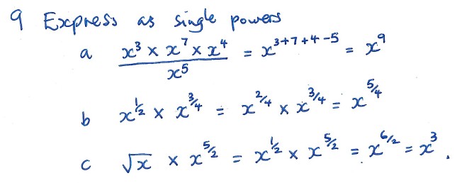 Answers to the harder questions